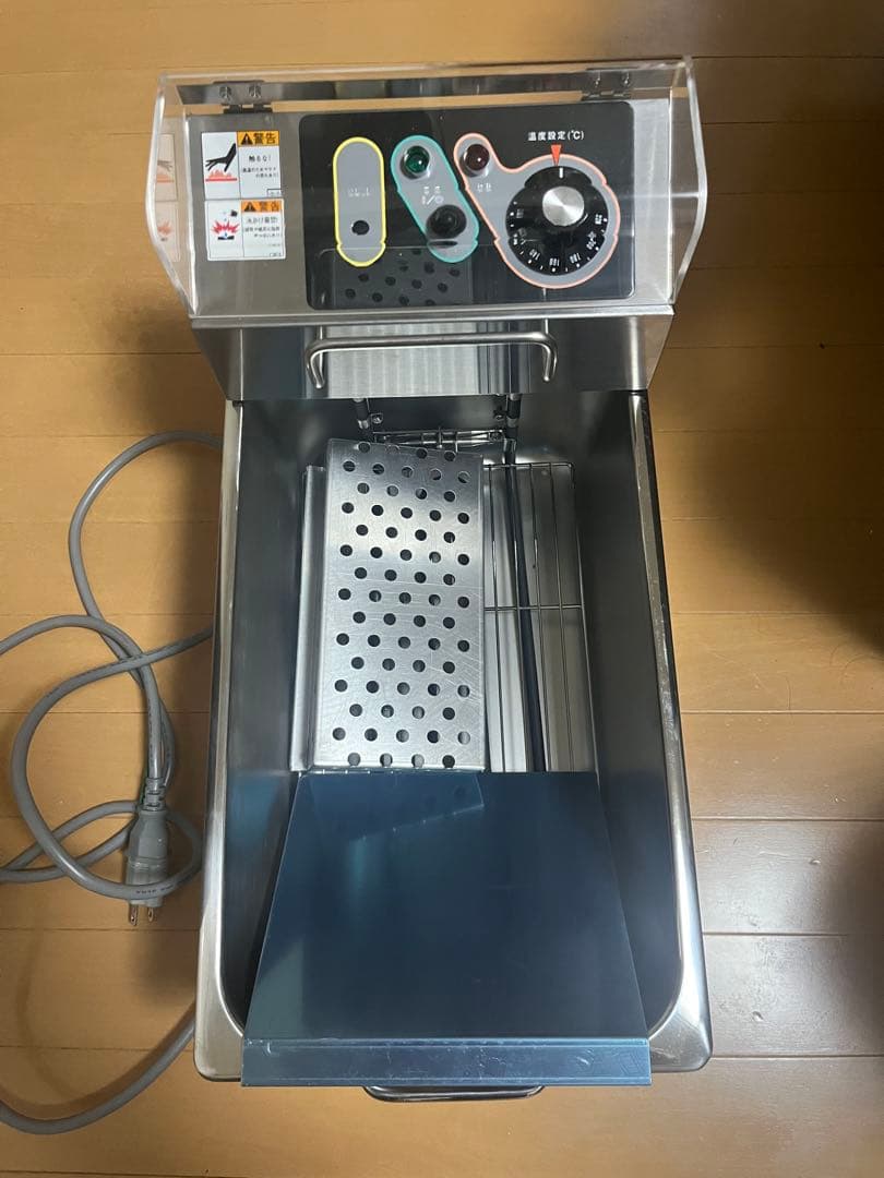 電気ミニフライヤーマルゼン MEF-M8T マルゼン（MARUZEN） MEF-M8T 電気ミニフライヤー 卓上タイプ 卓上