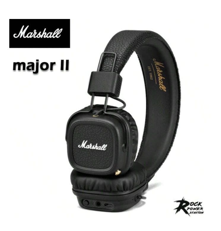 マーシャル　ヘッドホン　MAJORⅡ Amazon.com: Marshall Major II On-Ear Headphones : Electronics