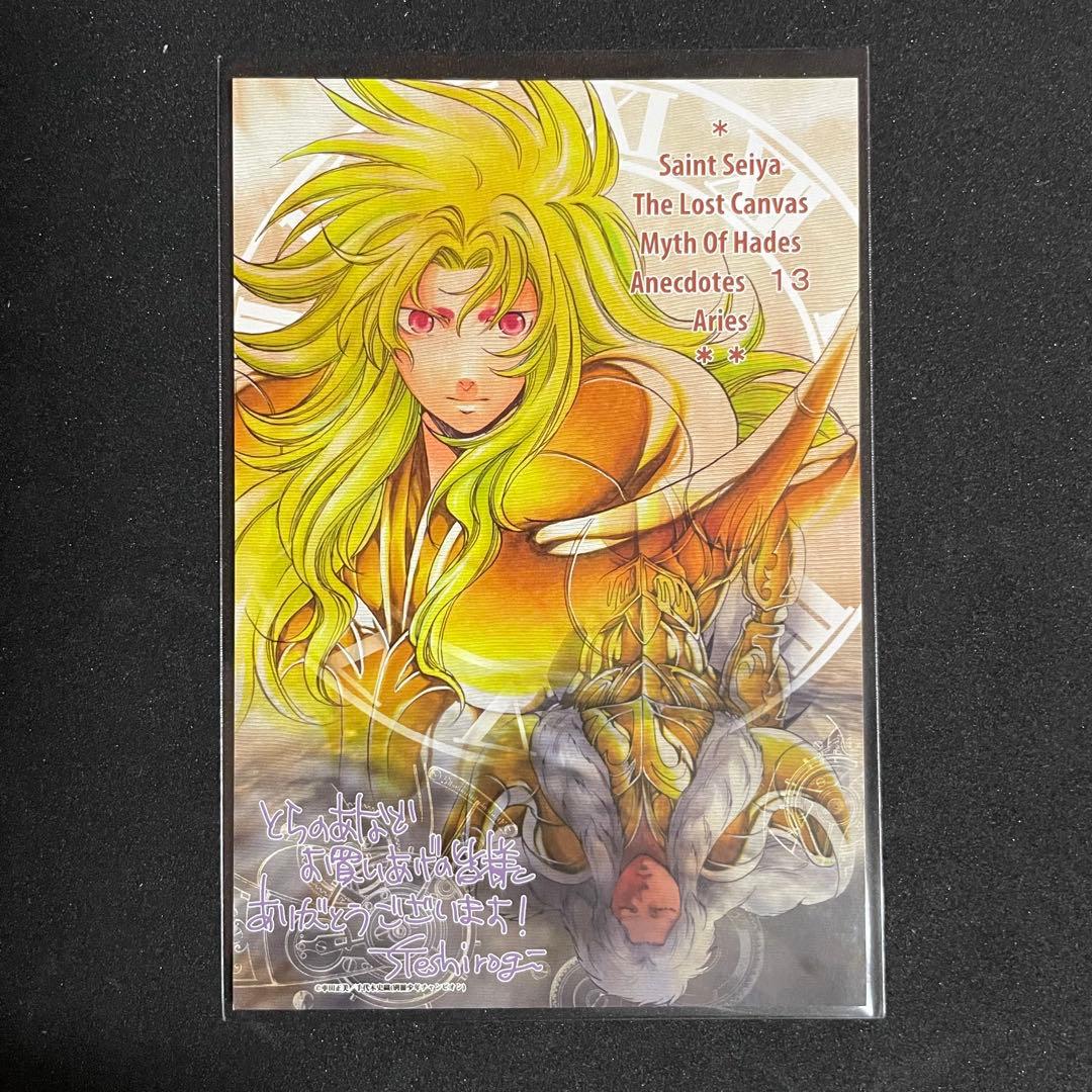 聖闘士星矢 冥王神話外伝 ［13巻］有隣堂特典 ポストカード 非売品 手代木史織 Amazon.co.jp: 聖闘士星矢 THE LOST CANVAS 冥王神話外伝(13): 少年