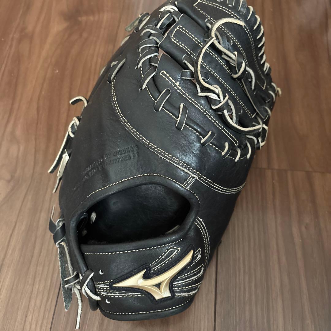 Mizuno Global Elite ファーストミット ブラック軟式用 Global Elite 交換無料 野球 ミズノ ファーストミット 軟式用