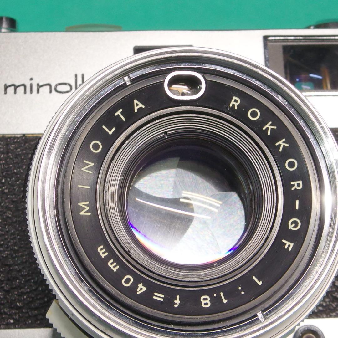 美品】ミノルタAL-Eロッコール40／1.8シャッタ優先・マニュアル