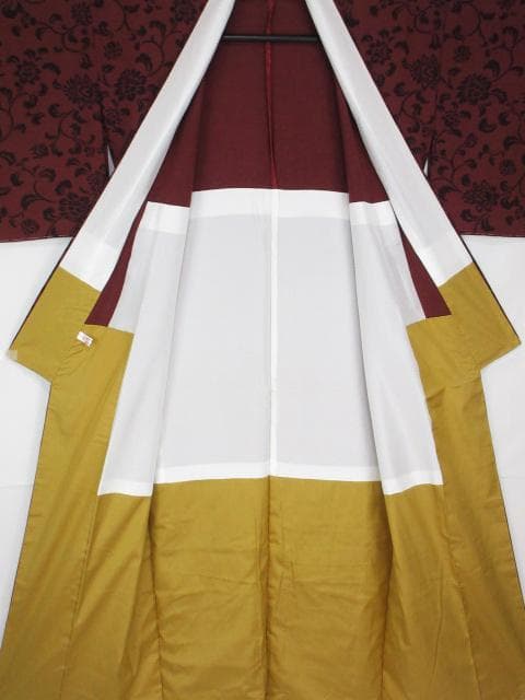 新古品！胴抜き＊丹後峰山＊橋立紬＊染め＊防水加工済み＊着物