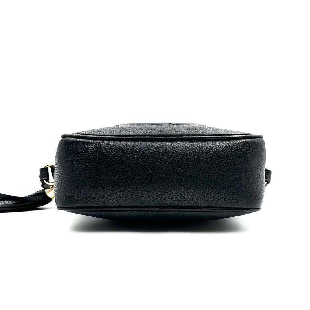 《美品》GUCCI ソーホー スモールレザー ディスコバッグ ショルダーバッグ
