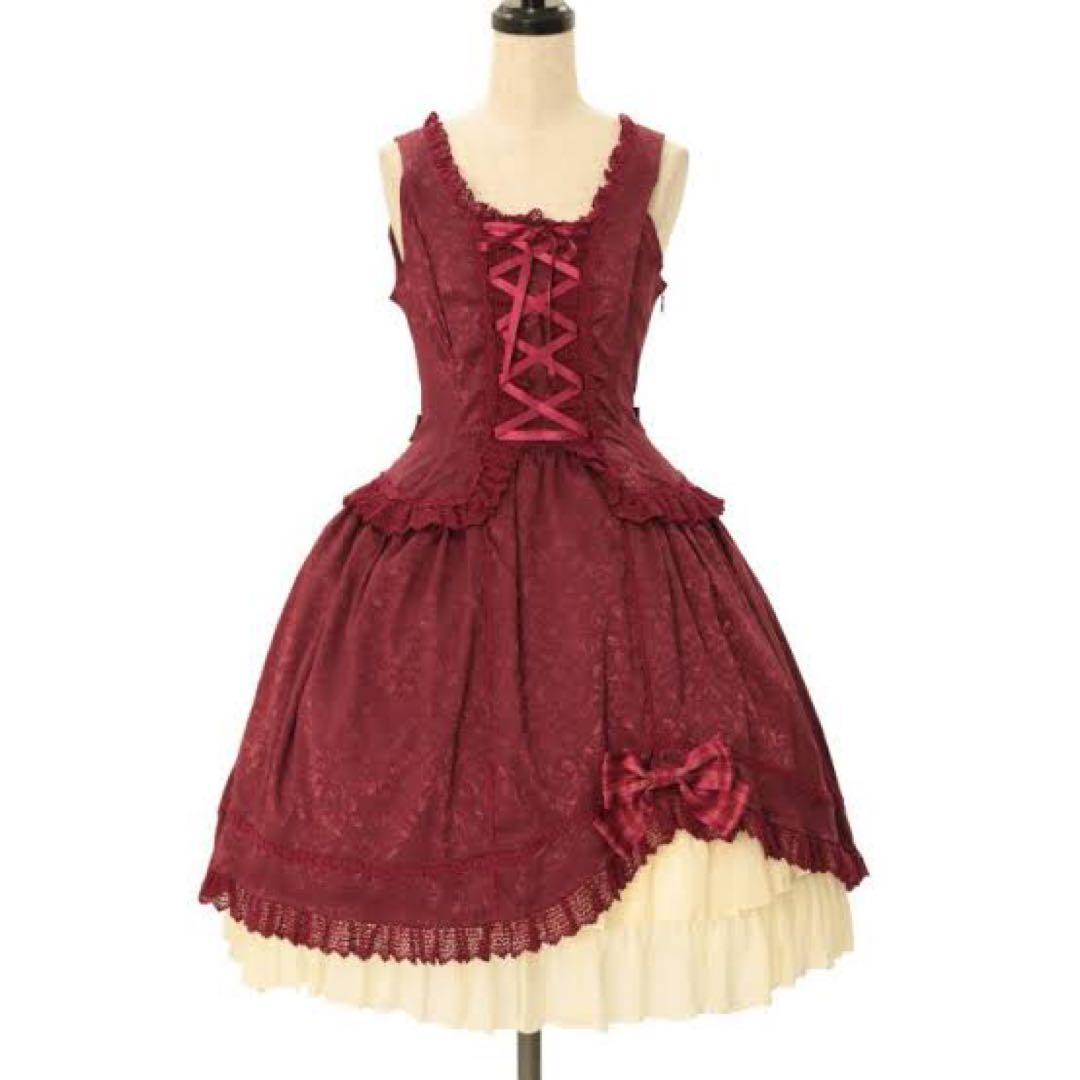 ALICE and the PIRATESローズバックリボンジャンパースカート