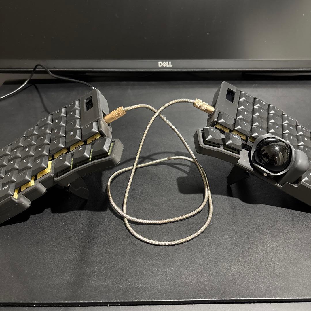 keyball61 分割キーボード トラックボール付き 楽天市場】【ふるさと納税】トラックボール付き60%左右分割キーボード