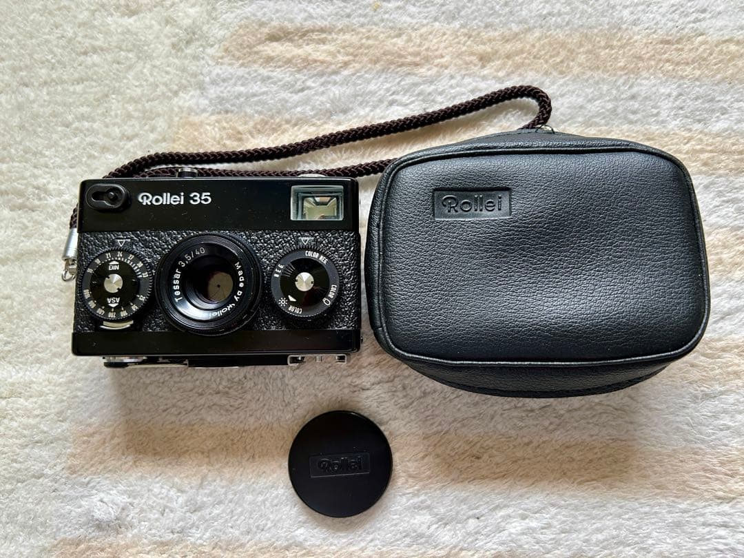 Rollei ローライ 35 Tessar 3.5/40 Rollei 35 ローライ35 ブラック (Tessar 40mm f/3.5) – Doppietta-Tokyo