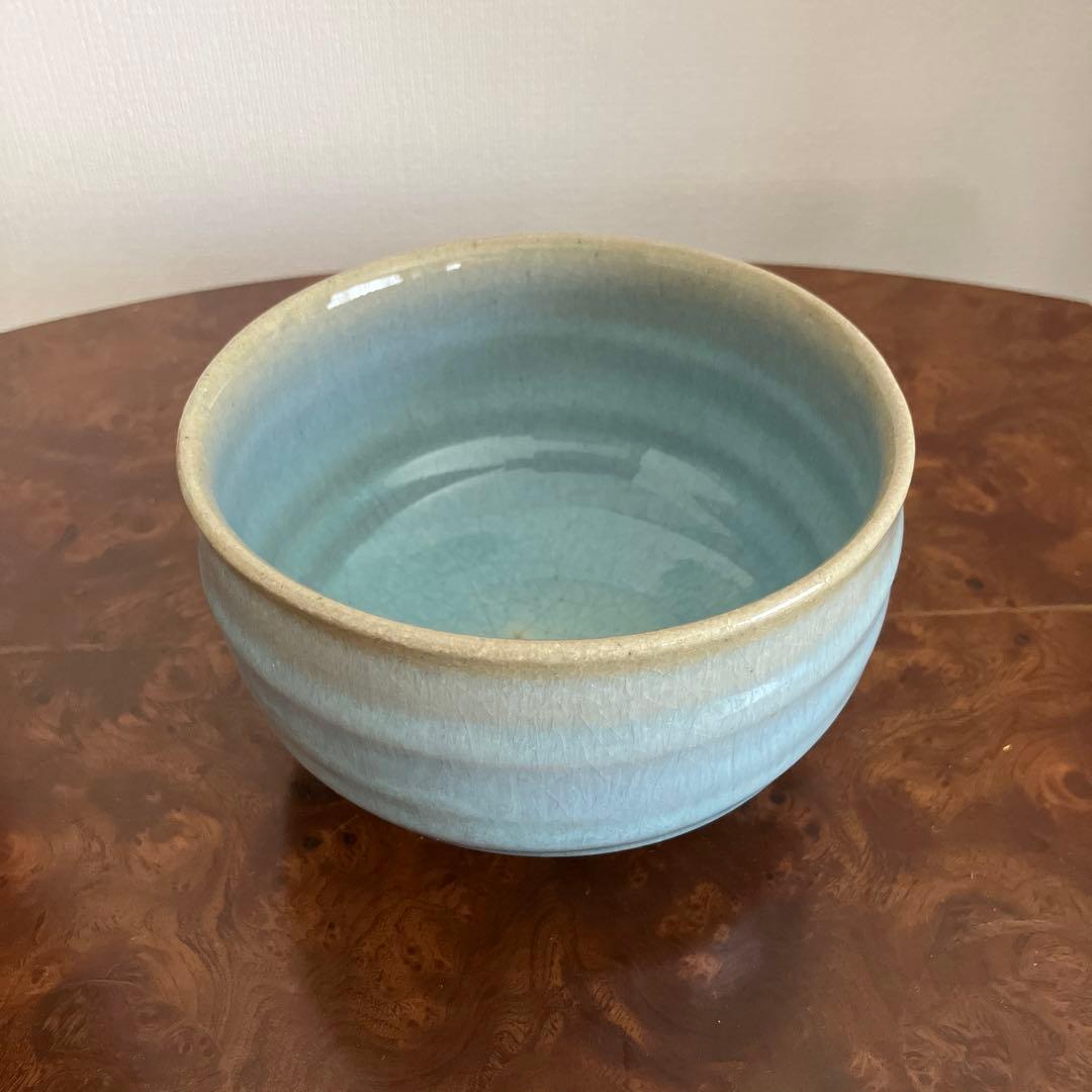 3代目　諏訪蘇山　茶道具　茶碗　青磁 青瓷平茶盌 諏訪蘇山 – 高級陶器の専門店【甘木道】