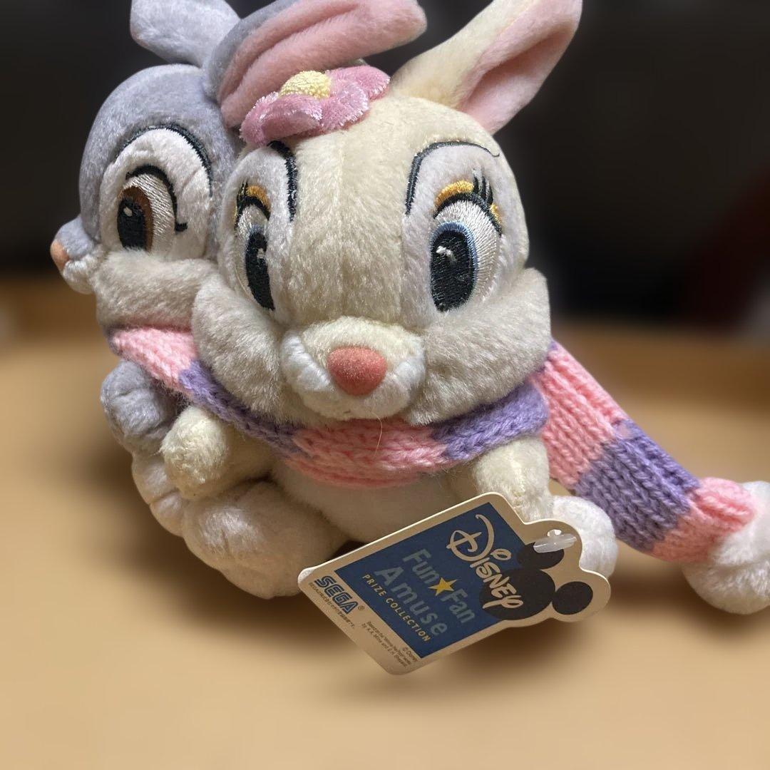ディズニー とんすけ&ミス・バニー ぬいぐるみ - メルカリ