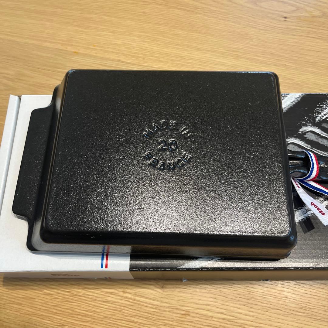 ストウブ 片手スクエアパン エッグパン