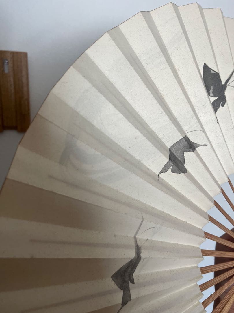 “バガボンド”　佐々木小次郎デザイン和風扇子