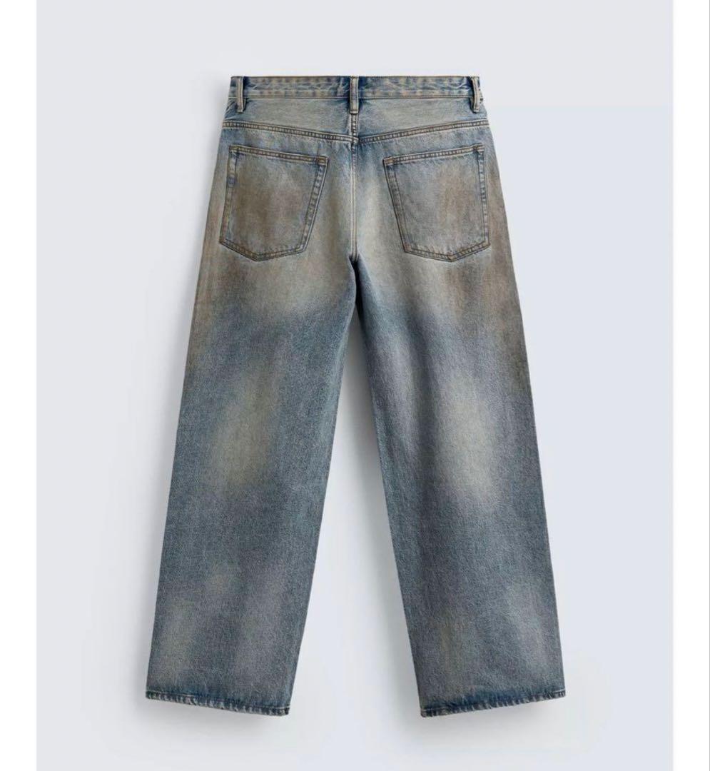 ZARA バギーフィットジーンズ38 acne studios - メルカリ