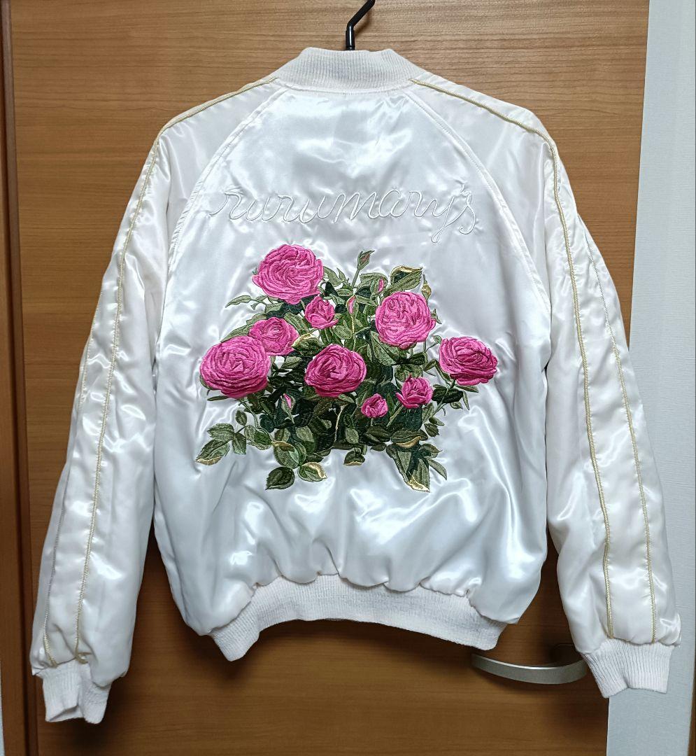 未使用】ビームスクチュール beams×ルルメリー コラボ スカジャン