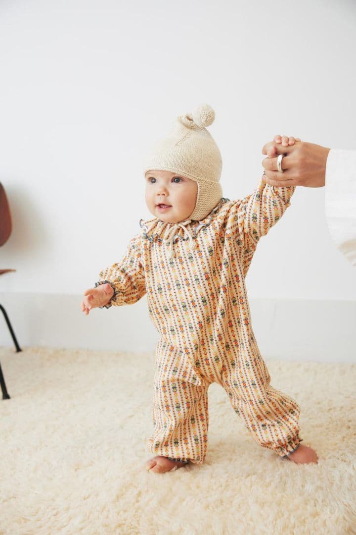 ミーシャアンドパフ Pierrot Onesie ピエロ ロンパース 6-12 - メルカリ