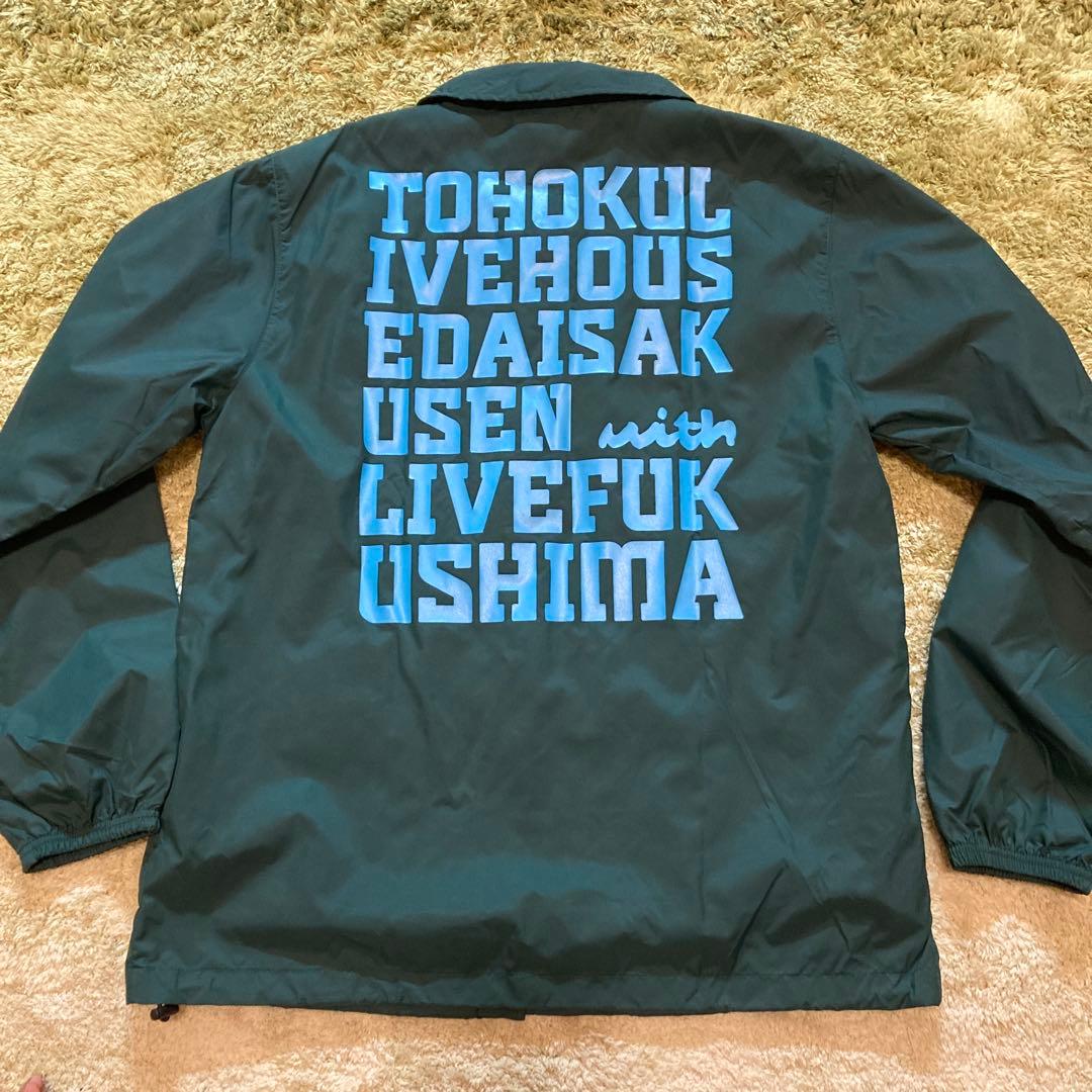 東北ライブハウス大作戦 コーチジャケット ウィンドブレーカー Mサイズ