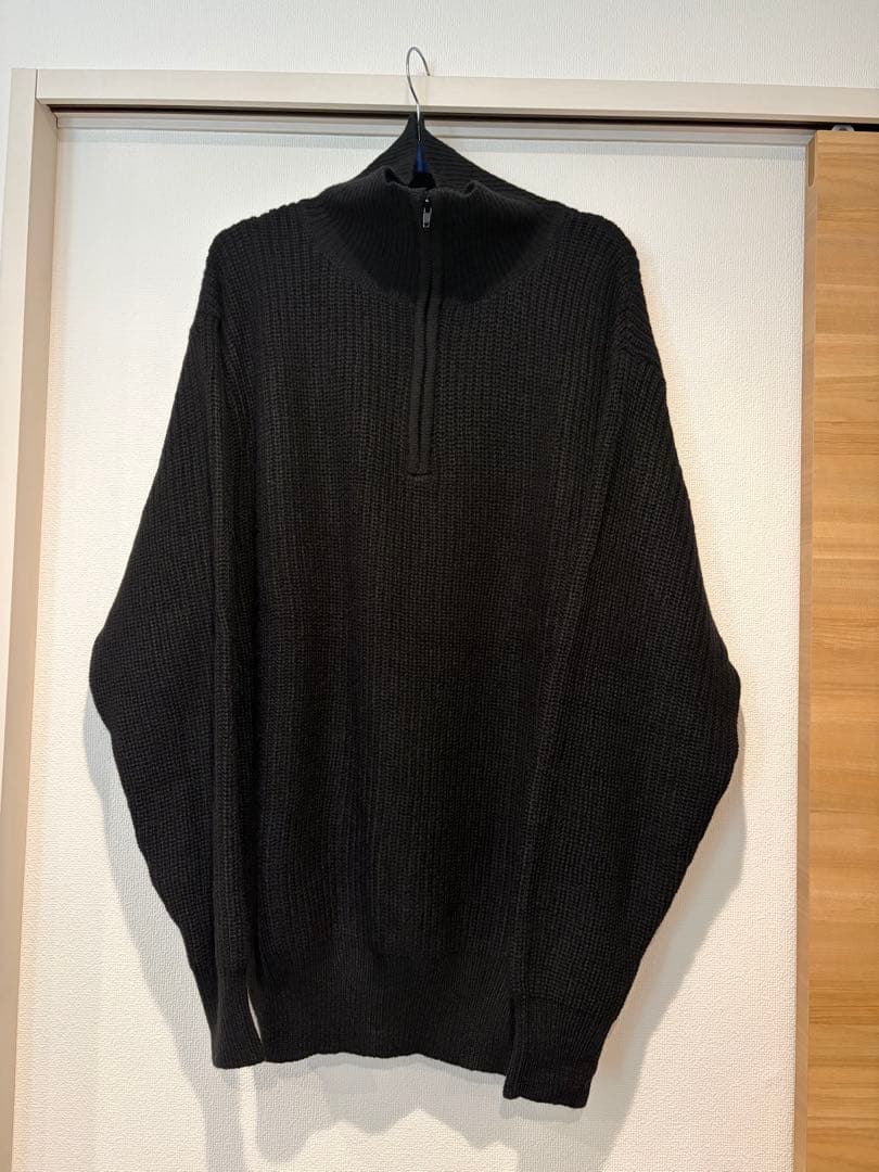 トップス Military half -zip Knit