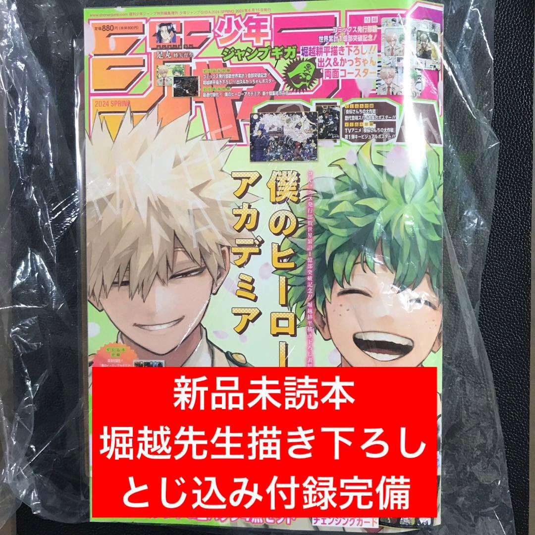 ジャンプGIGA ギガ ヒロアカ 2024年SPRING 僕のヒーローアカデミア