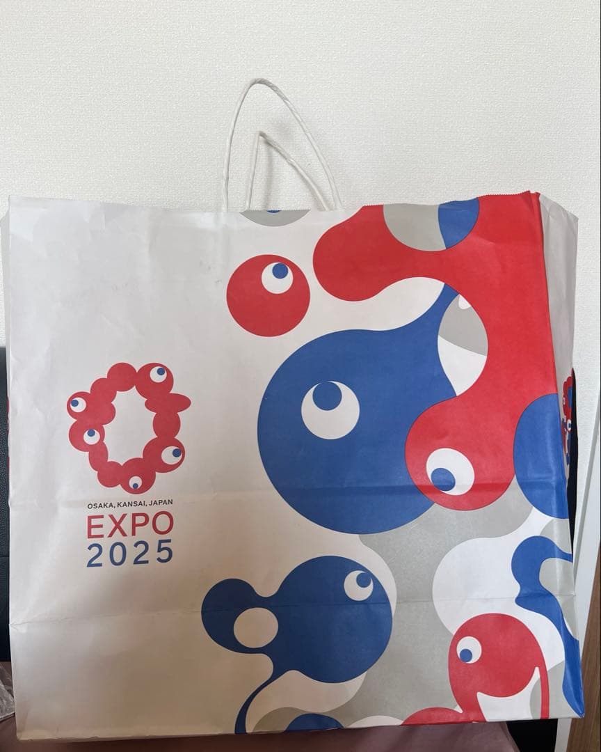 大阪万博ミャクミャク紙袋 大阪EXPO ショップ袋 お土産袋 - メルカリ