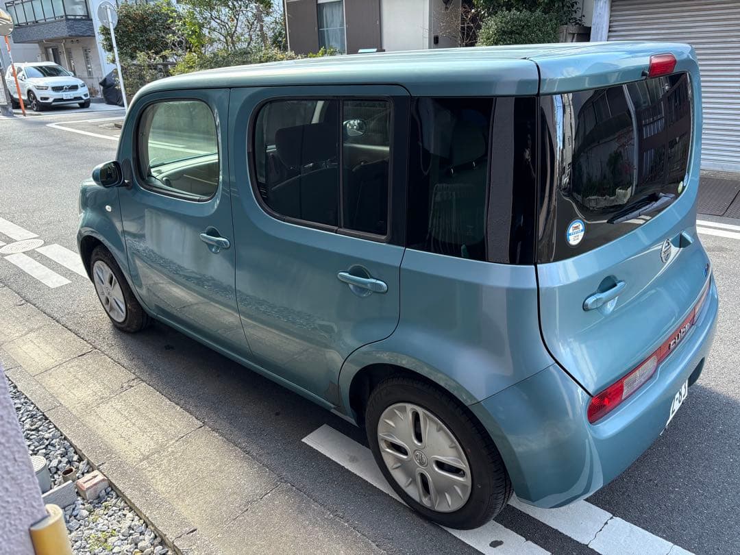 日産　キューブ　cube 走行距離　極少9000キロ　川崎 値下げ！！日産キューブキュービック7人乗車検R4.6まで乗って帰れます