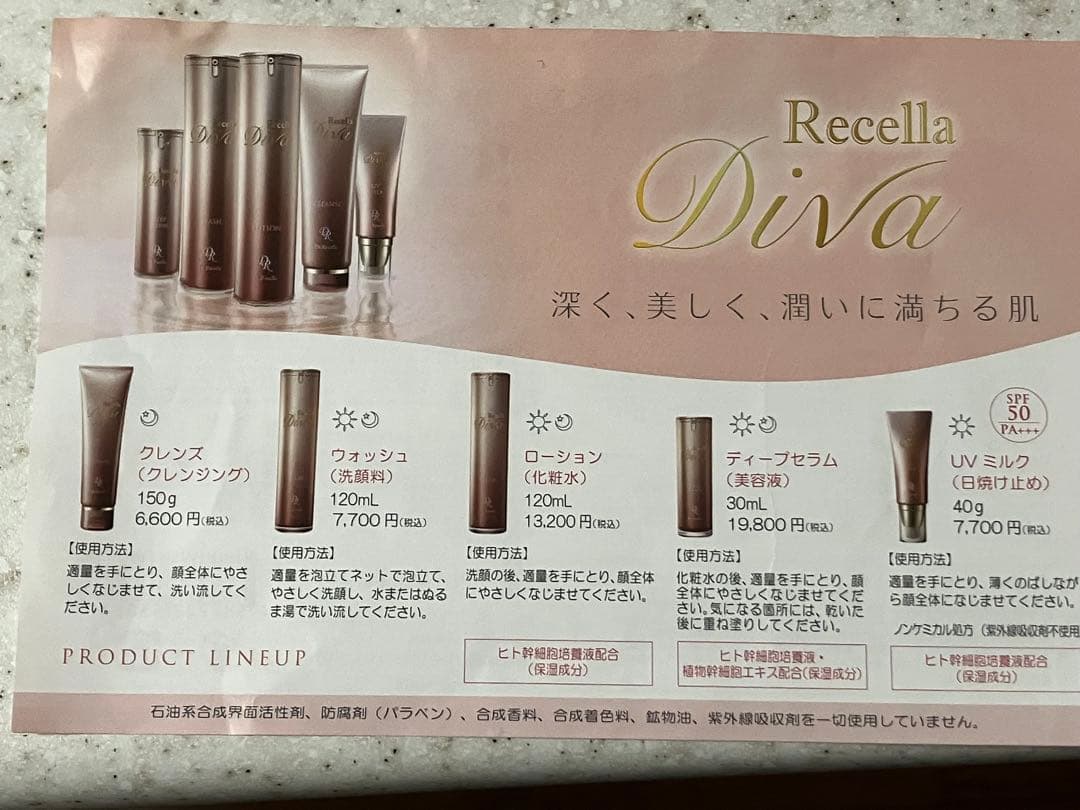 ドクターリセラ Recella Diva トライアルセット - メルカリ