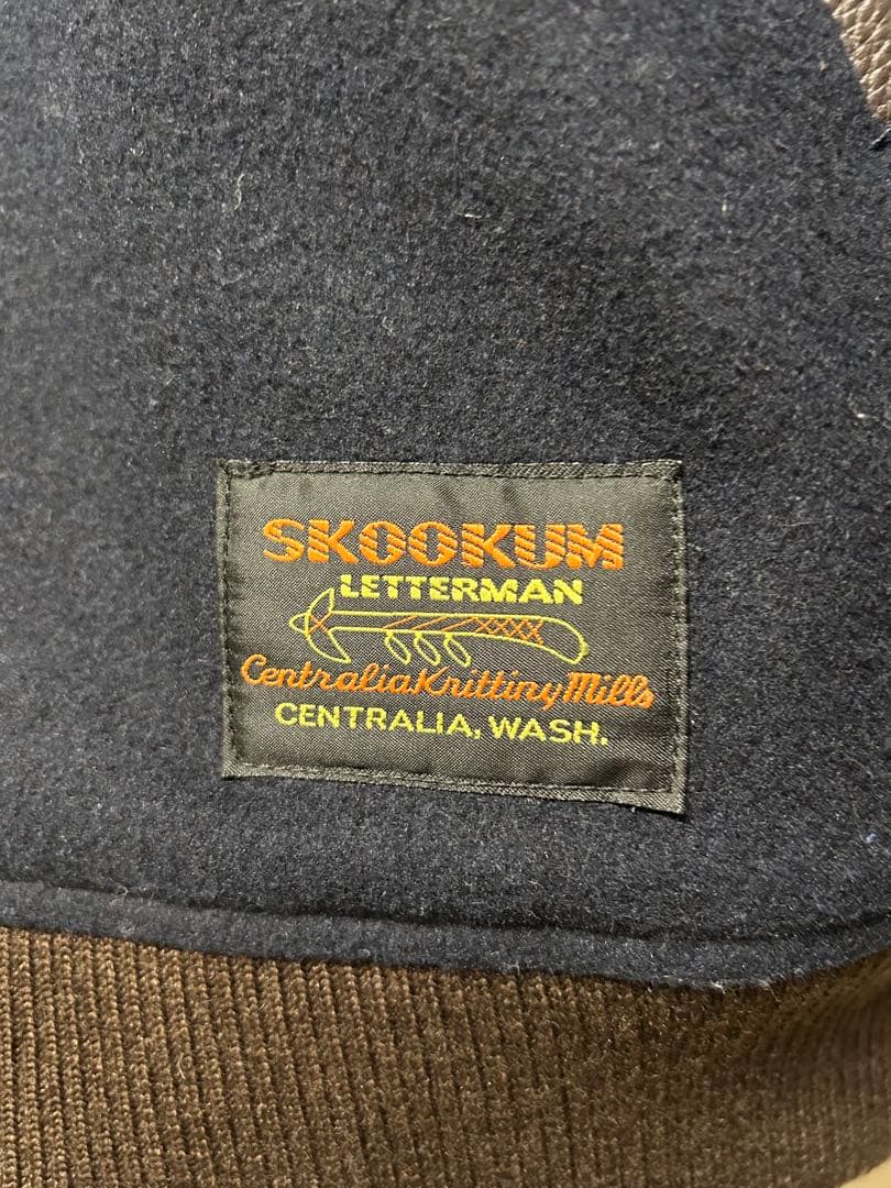 Schott N.Y.C. スクーカム レザースタジャン XL 刺繍 美品 - メルカリ