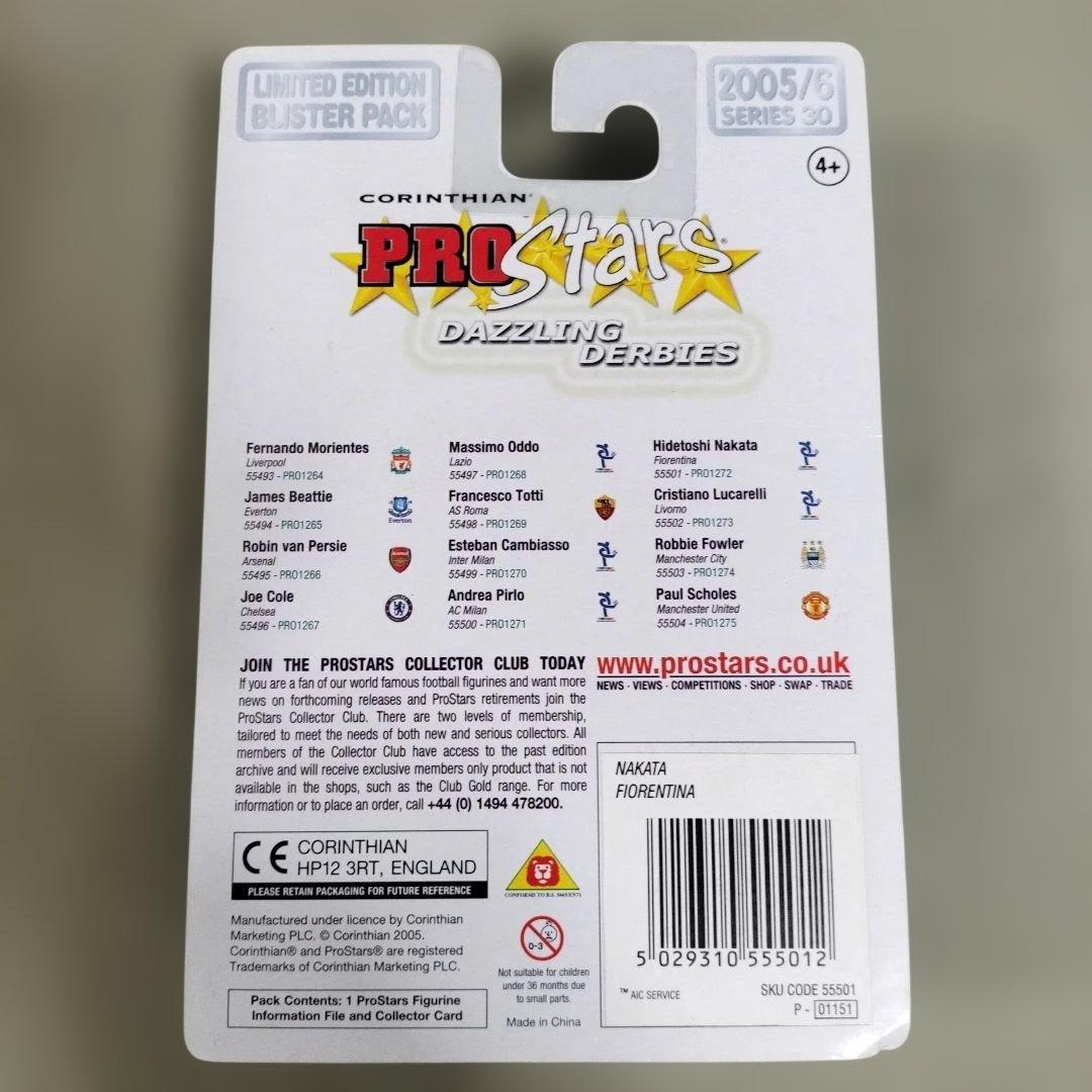 新品未開封】CORINTHIAN 中田英寿 フィオレンティーナ - メルカリ