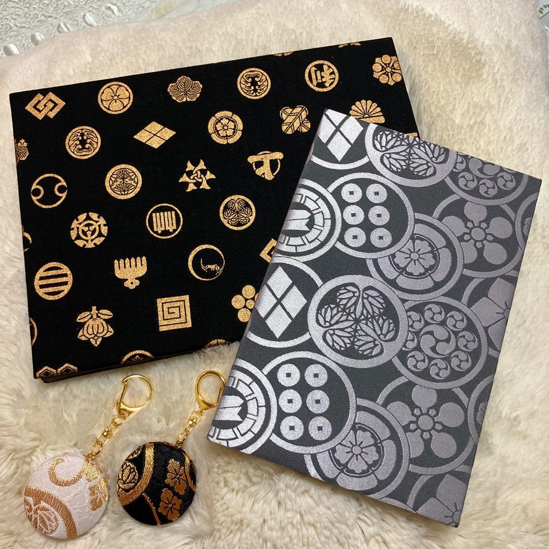 ♡みなみさま専用♡ポケット付き御城印帳　ブラック×ゴールド メタリックシルバー 尼子勢 御城印帳が完成 飯南 | 山陰中央新報デジタル