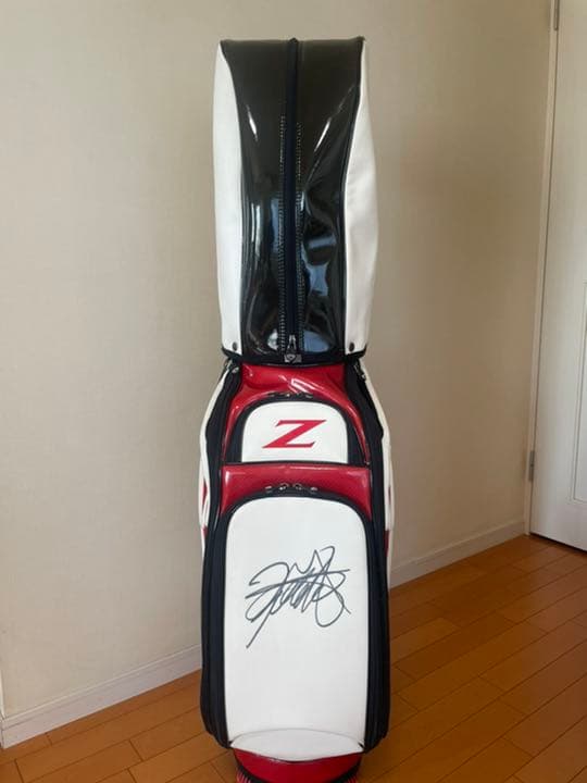 松山英樹 本人直筆サイン 超激レア 本物 キャディーバッグ【送料込み