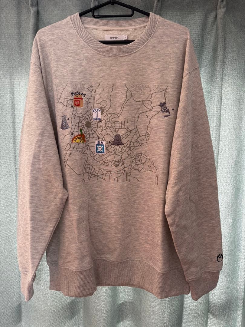 グラニフ ジョジョの奇妙な冒険 コラボ 杜王町マップ ス