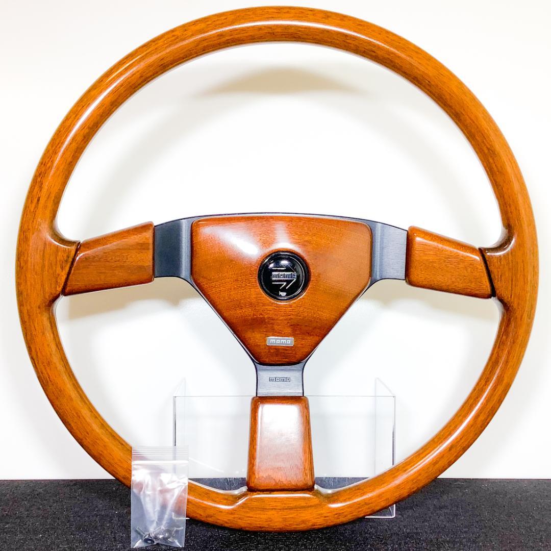 超希少 モモ ウッドステアリング 48Φ 大径 当時物 93年製 良品 デコトラ Yahoo!オークション -「(レア 希少)」(モモ) (ステアリング)の落札相場