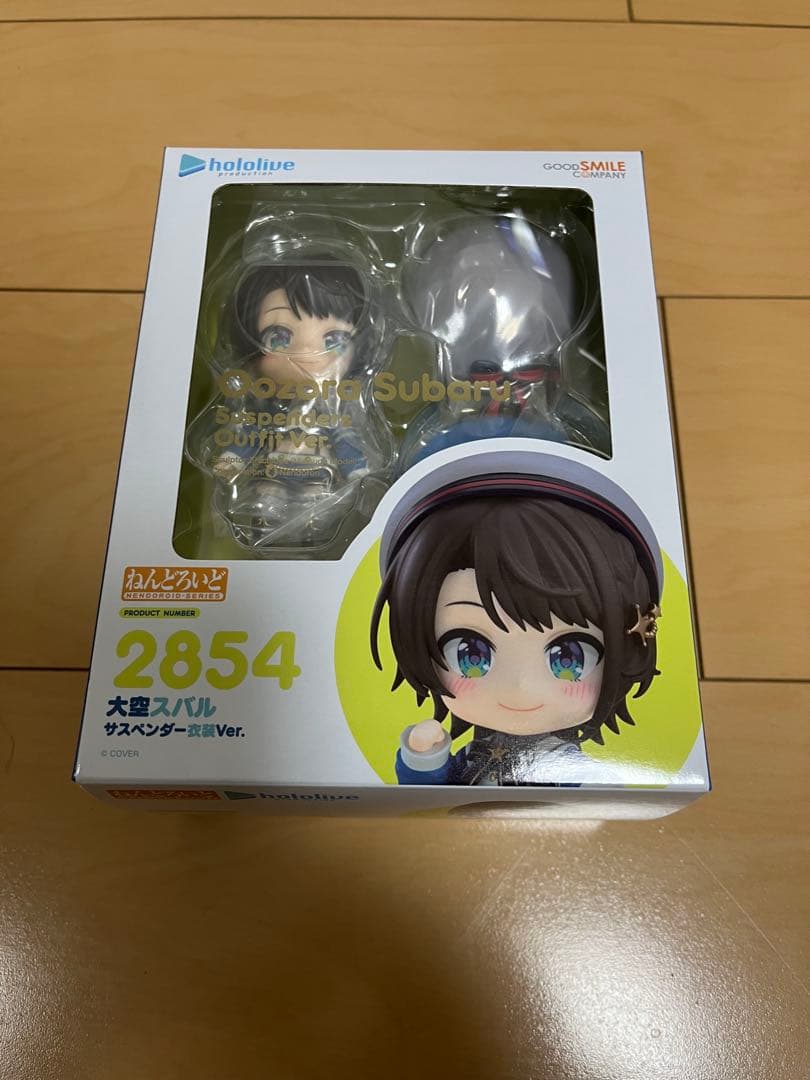 【未開封】ホロライブ ねんどろいど 大空スバル サスペンダー衣装Ver. ✨本日出荷！／ 🚑🍙🥐 ねんどろいど 大空スバル サスペンダー衣装ver