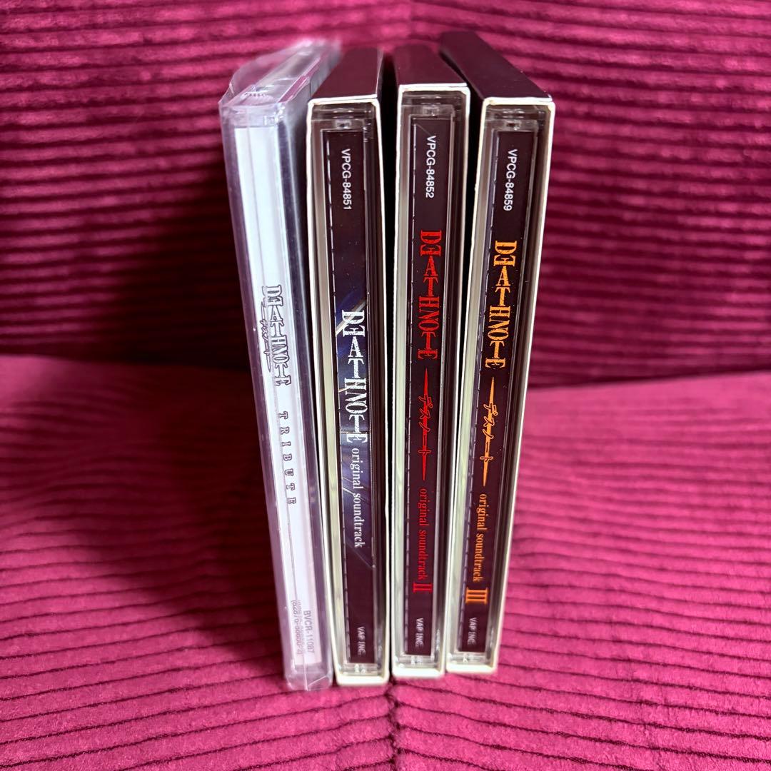 デスノート サウンドトラック4枚セット 美品 DEATHNOTE レア