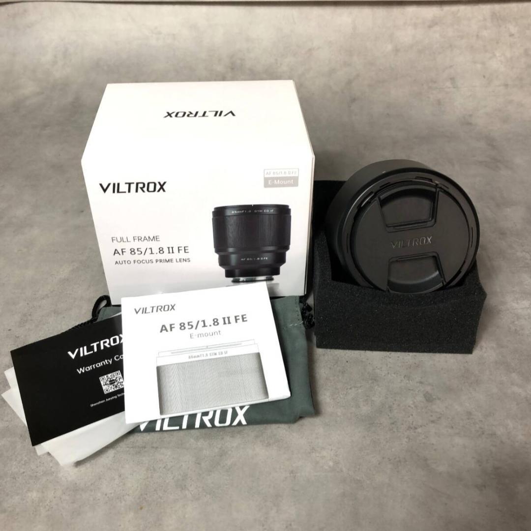 TQ051◇VILTROX AF 85mm F1.8 II ソニーE マウント◇ Viltrox AF 85mm F1.8 II Full-Frame Lens for Sony E-Mount – Viltrox