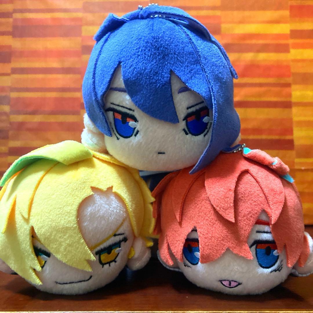 ヒプマイ レザー風ソファー型ティッシュケースカバー くまぐるみ