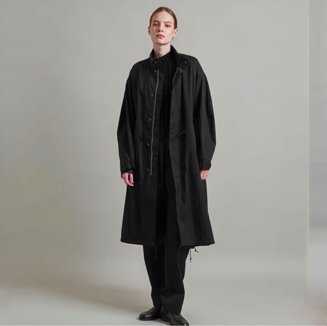 LOEFF】キャンバススタンドカラーミリタリーコート UNISEX - メルカリ