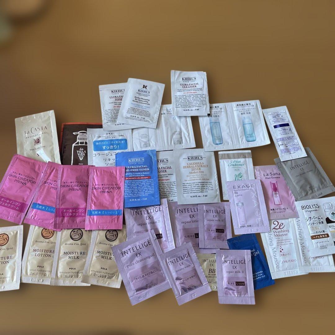 スキンケアトライアルセット サンプル多数 - メルカリ