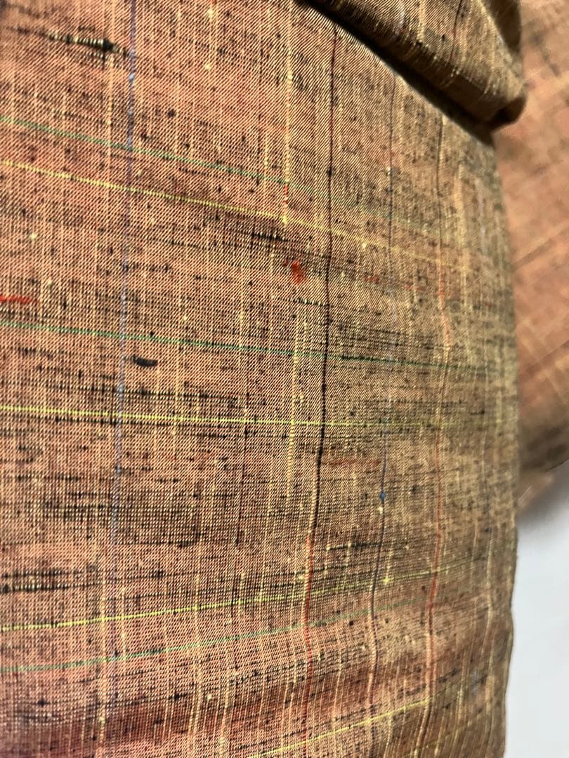 ☘️国宝品☘️【幻の紬】○岐阜県無形文化財【郡上紬】○草木染○本