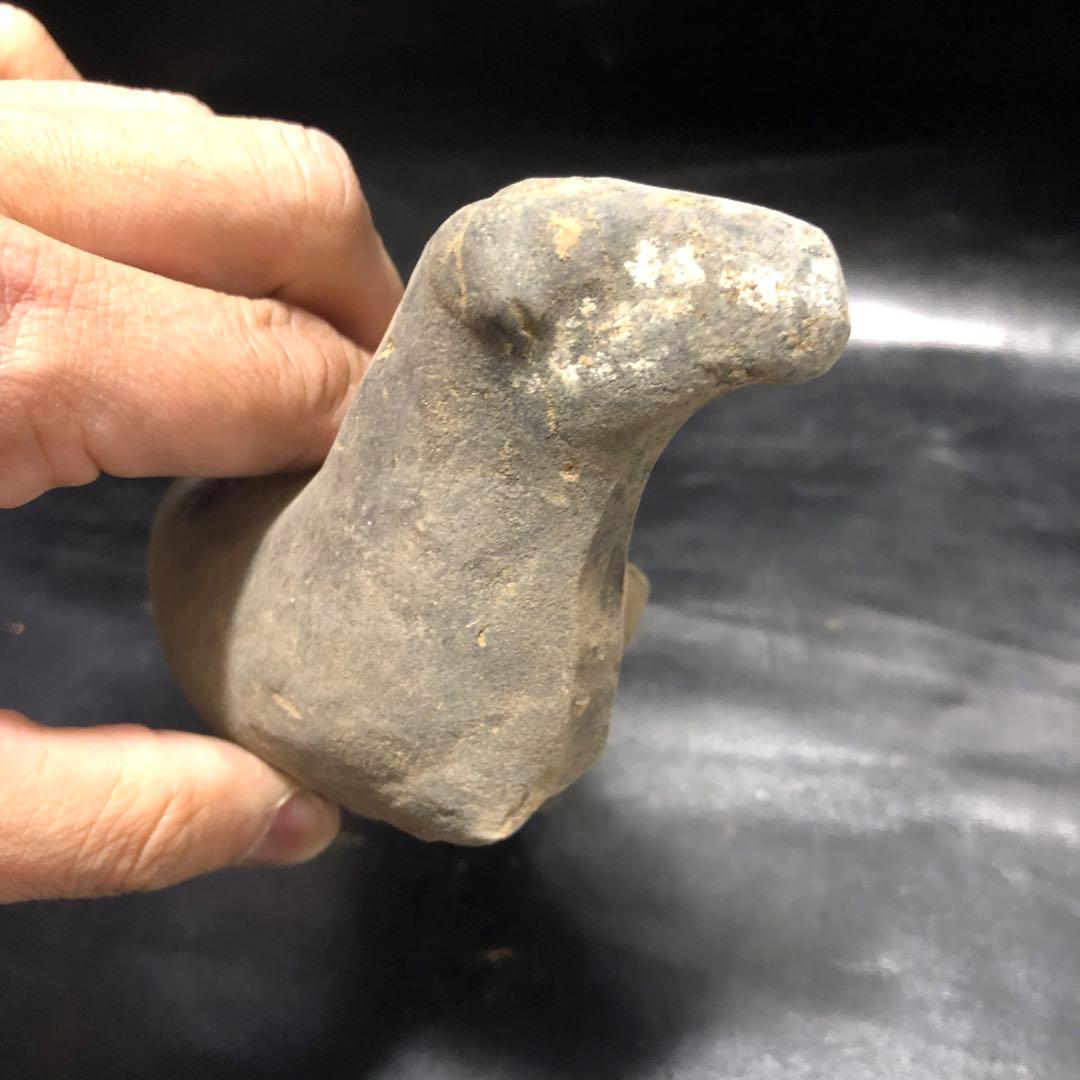 蔵から中国古銭と一緒の箱から出てきた 5体の内の1体 水牛うし中国古