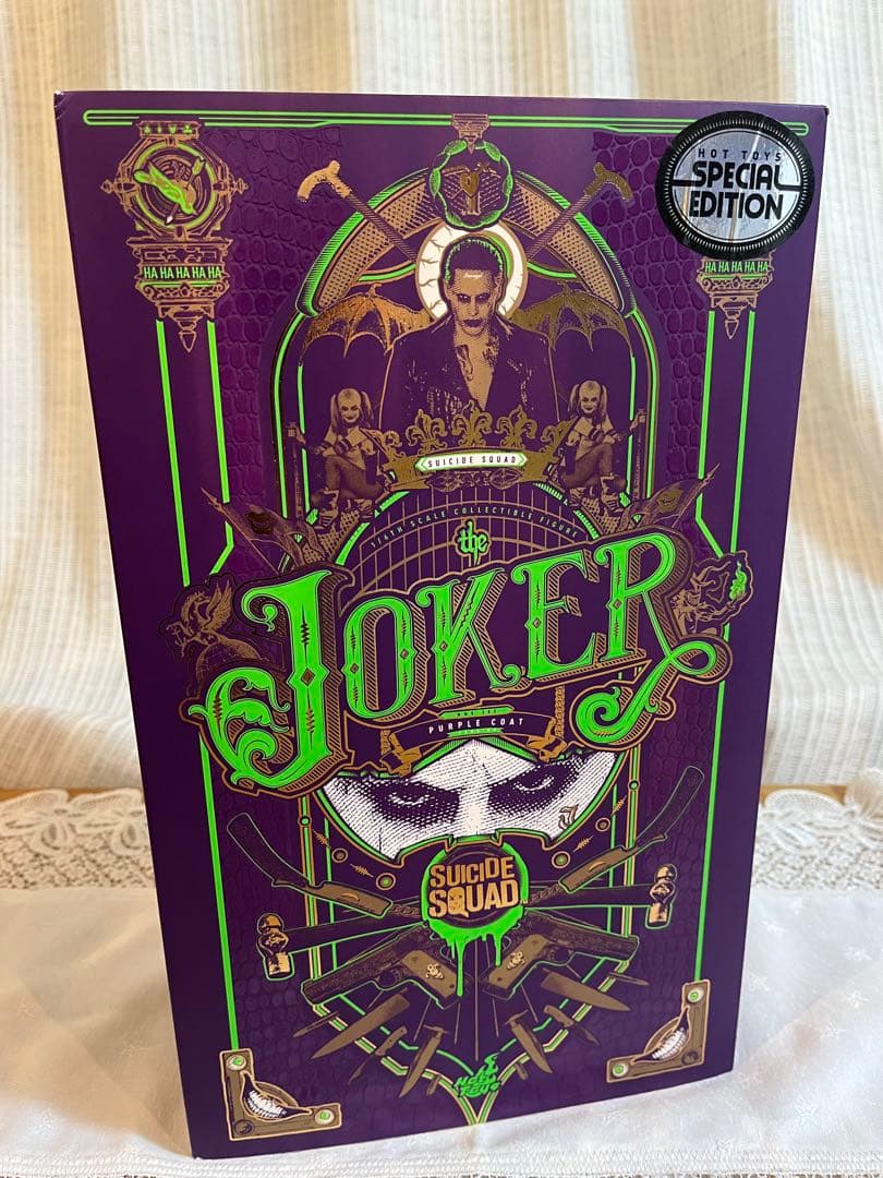 ホットトイズ　ザ・ジョーカー　スーサイド・スクワッド　パープルコート　DC Hot toys MMS382 DC Suicide Squad The Joker Purple Coat Version