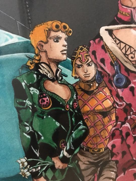 美品】ジョジョ 複製原画 ブチャラティチーム Ver. - メルカリ