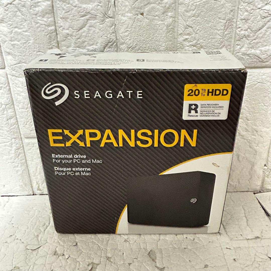 SEAGATE EXPANSION 外付けハードディスク　20TB Seagate（シーゲイト） ExpansionDesktop HDD External Drive USB 3.0