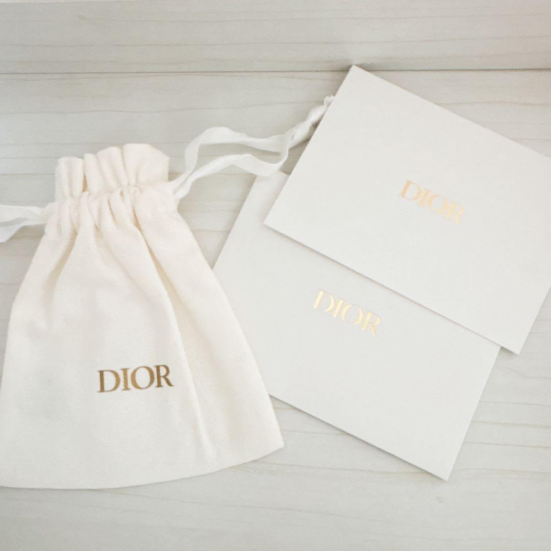 Dior ギフト袋とメッセージカードセット ギフトセット おまけ付き