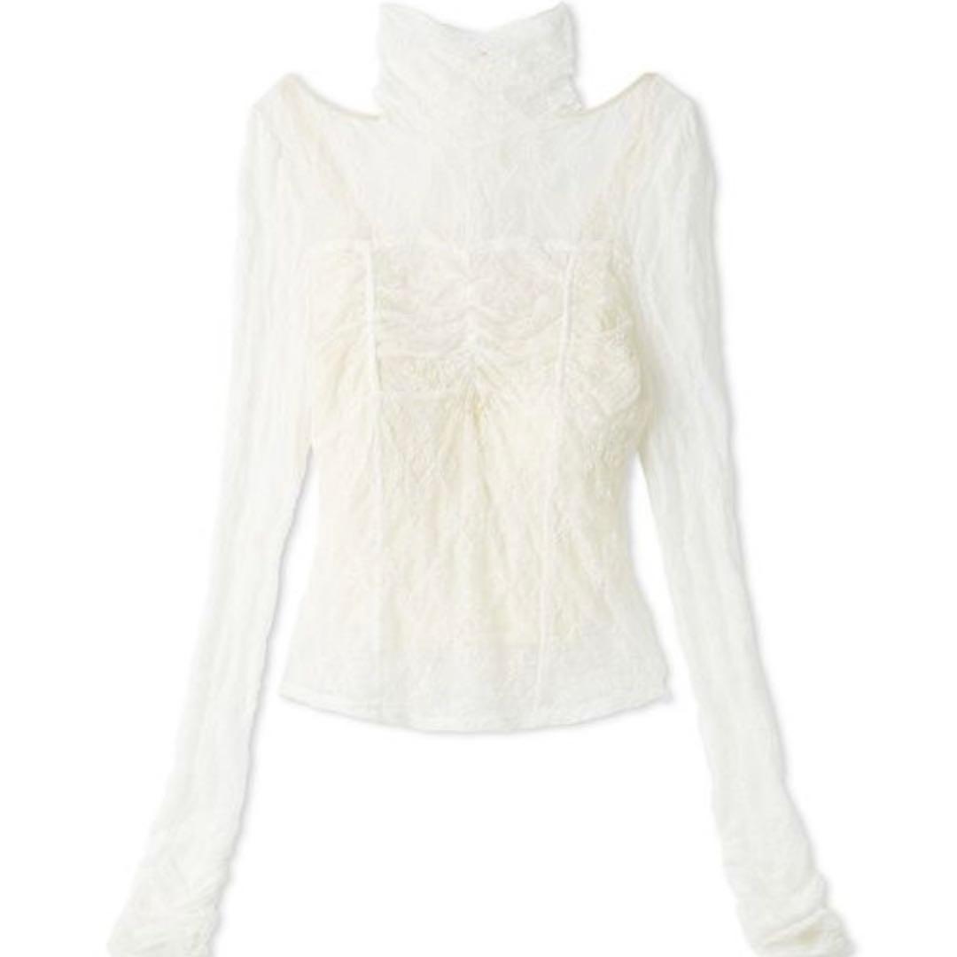 SNIDEL Chacott レースシアーTOPS SNIDEL｜【Chacott】レースシアーTOPS | Rakuten Fashion(楽天