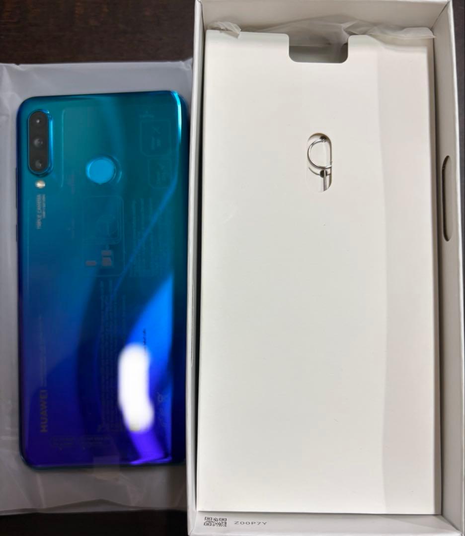 美品 HUAWEI P30 lite 64GB Peacock Blue hqdefault.jpg