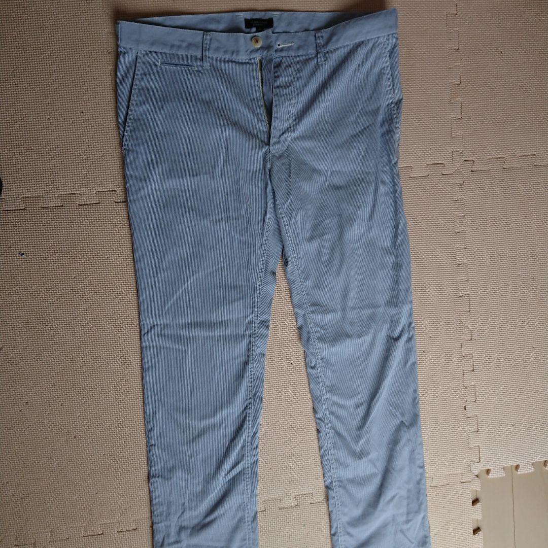 BURBERRY ストライプ柄 パンツLサイズ