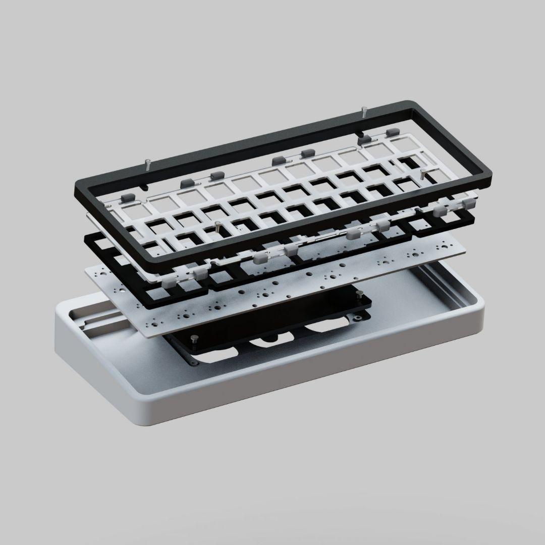LAZYDESIGNERS Duo40 自作キーボード DUO40 – LAZYDESIGNERS