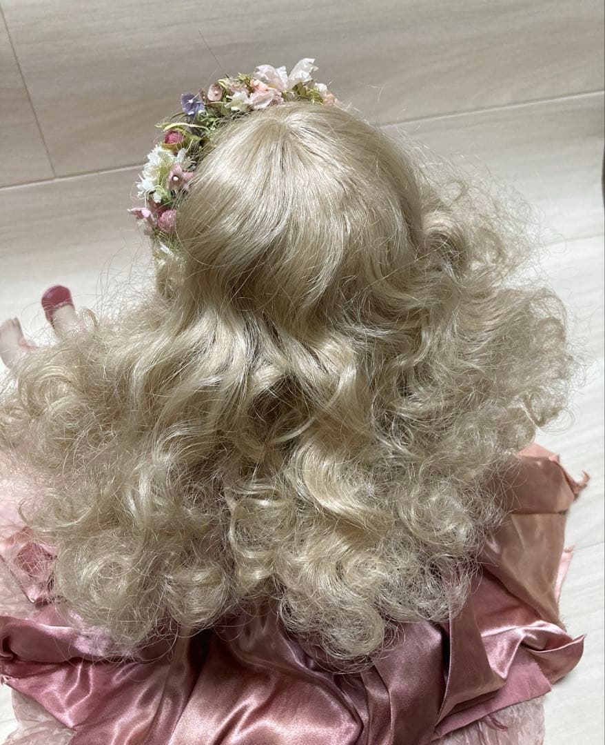 若月まり子 大型ビスクドール 人形作家 65㎝ - メルカリ