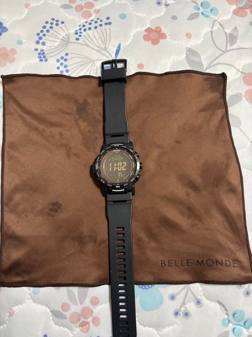 美品！CASIO プロトレック　クライマーラインPRW-35Y-1BJF 兆【プロトレック PRW-35Y-1BJF】し | 欲しいっなかいしうブログ