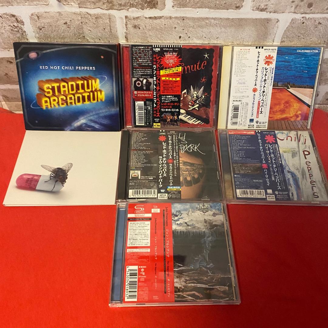 レッチリ CD6枚＋ジョンフルシアンテ 国内盤 帯あり レッド・ホット・チリ・ペッパーズ 最新アルバム『Unlimited Love