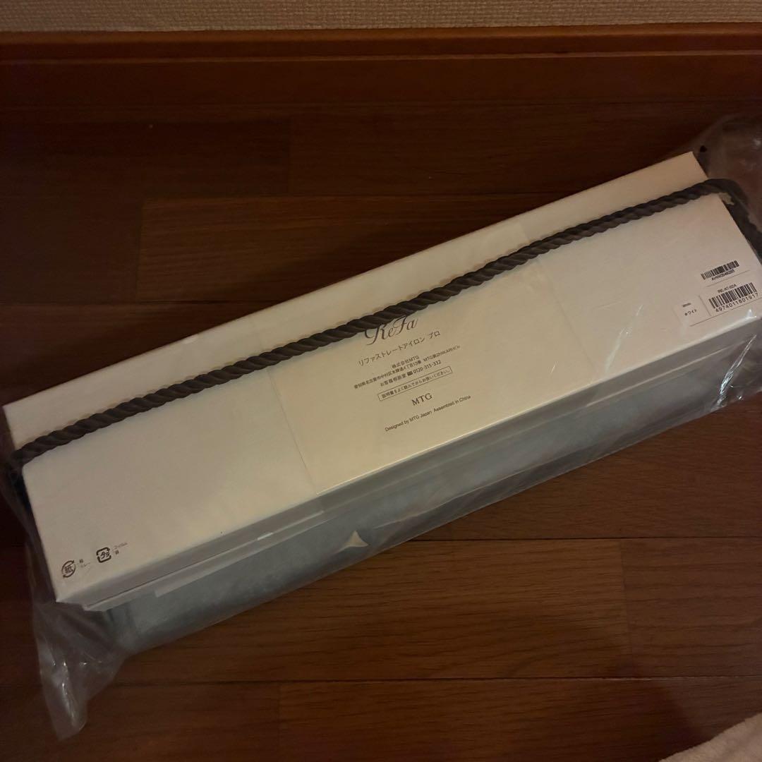 ReFa ストレートアイロン プロ ホワイト HAIR IRON CASE リファ ストレート アイロン プロ + リファヘアアイロンケース セット