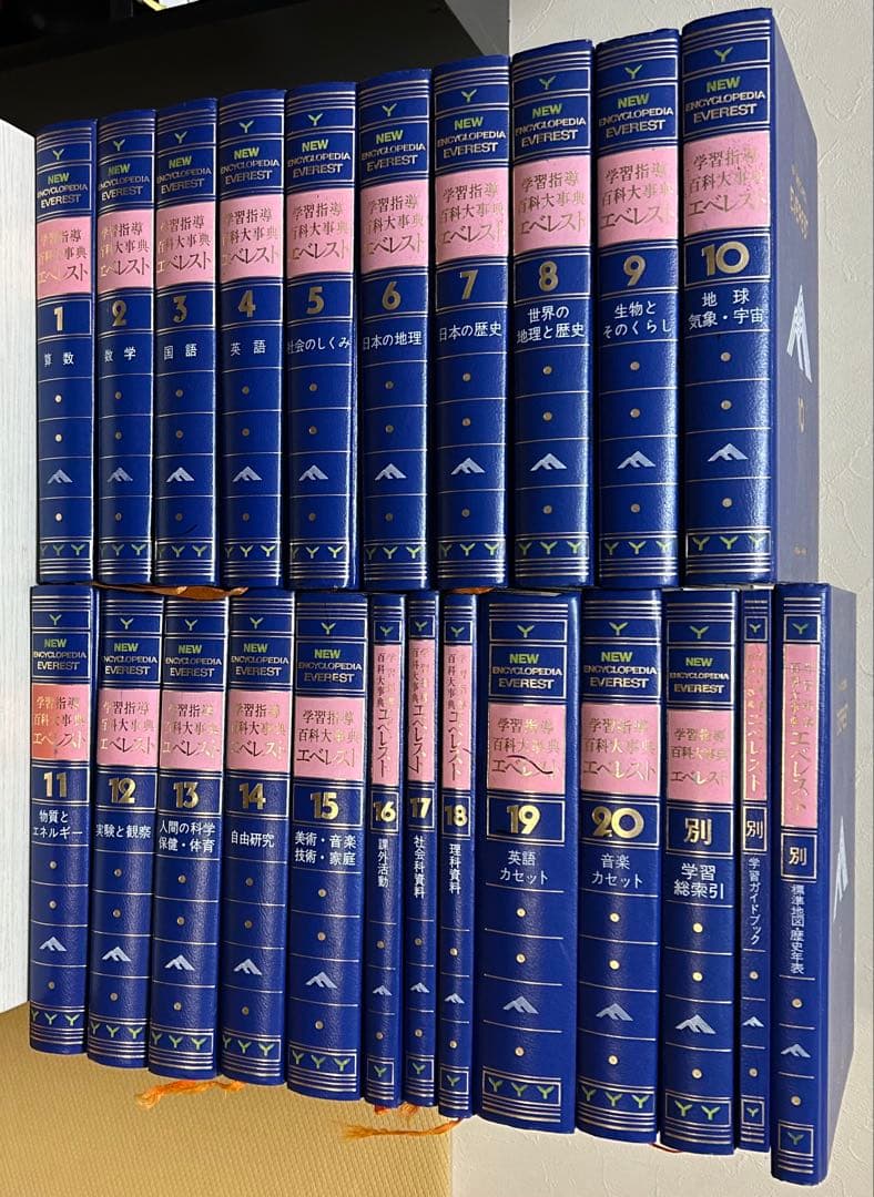 学習指導百科大事典　エベレスト　￼全23巻セット　全巻セット　まとめ売り 学習指導百科大事典 エベレスト ￼全23巻セット 全巻セット まとめ売り
